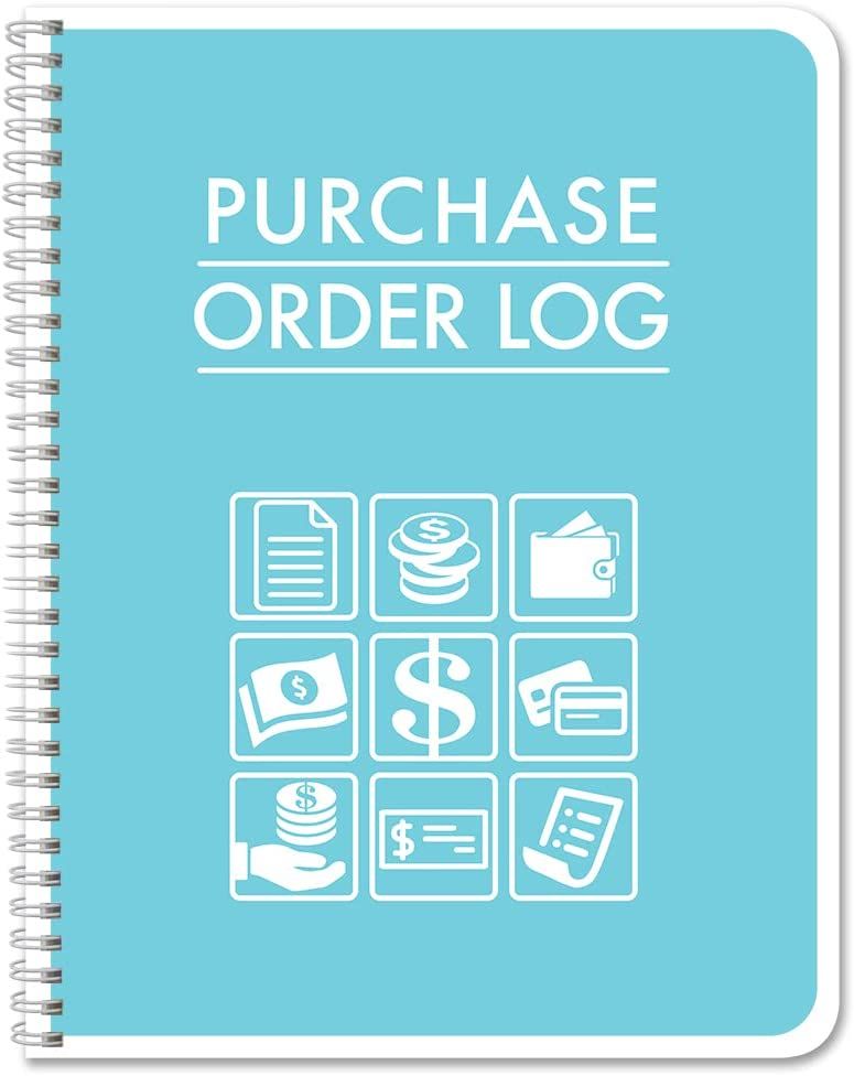 Purchase Order Log Book / PO Record Book / Inventory Purchase Notebook ...