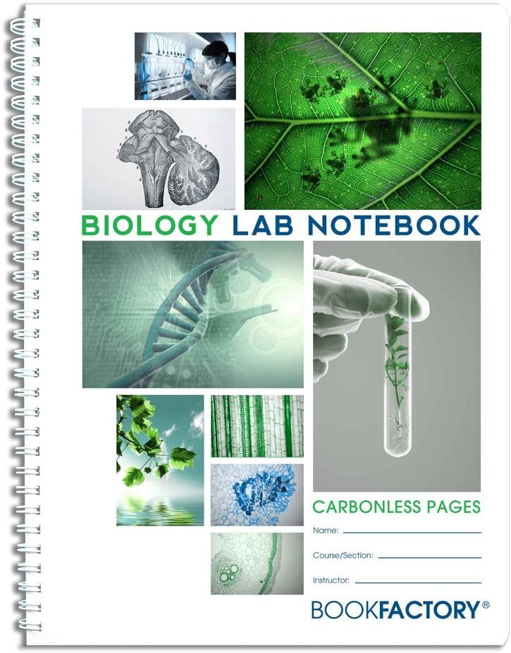 Notebook carbon copy Lab: Chemistry, Biology, Physics Laboratory