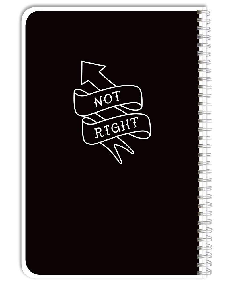 Not White L Light - Black, Notebook, order online