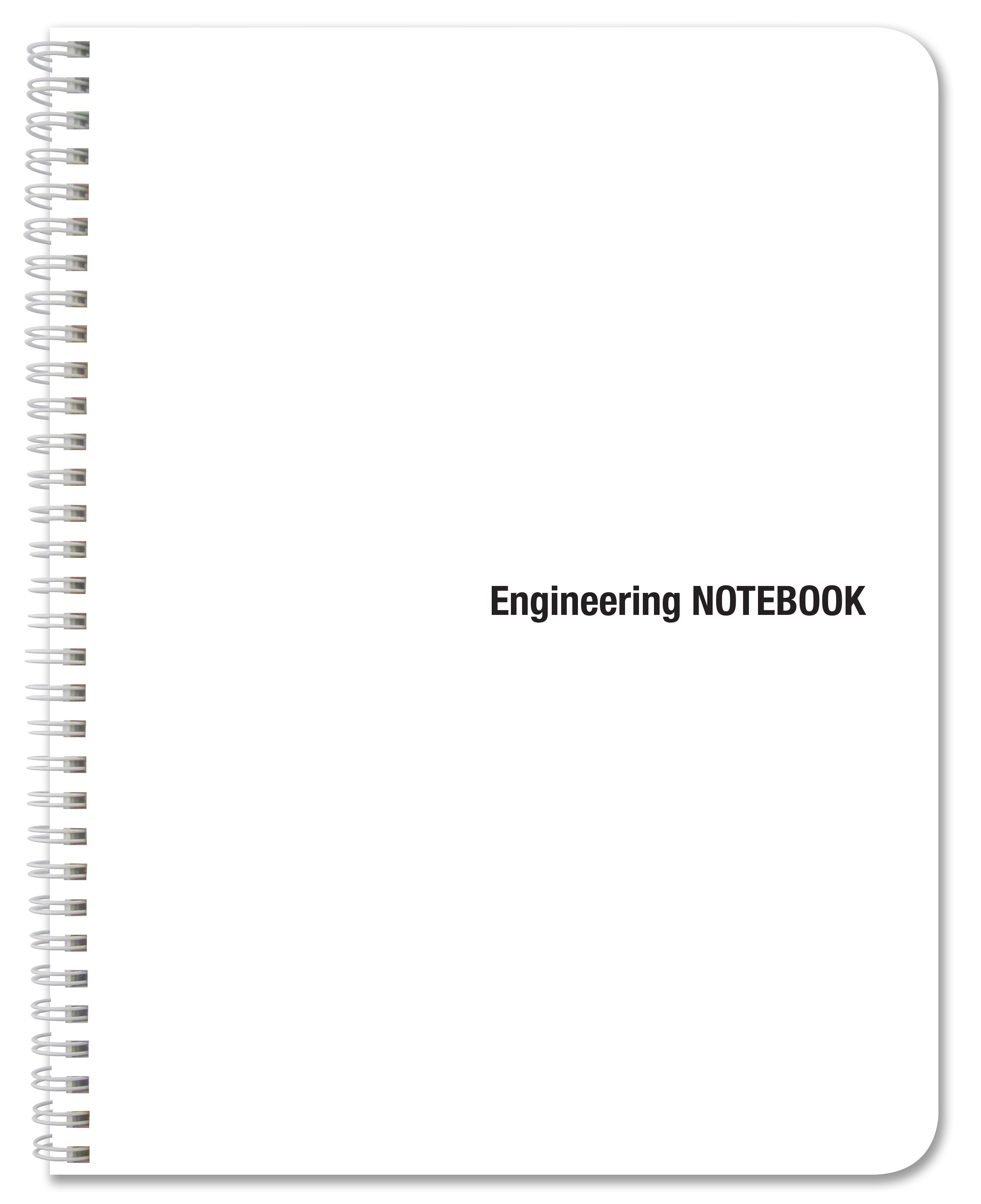 BookFactoryEngineering Notebook/ White Engineering Notebook