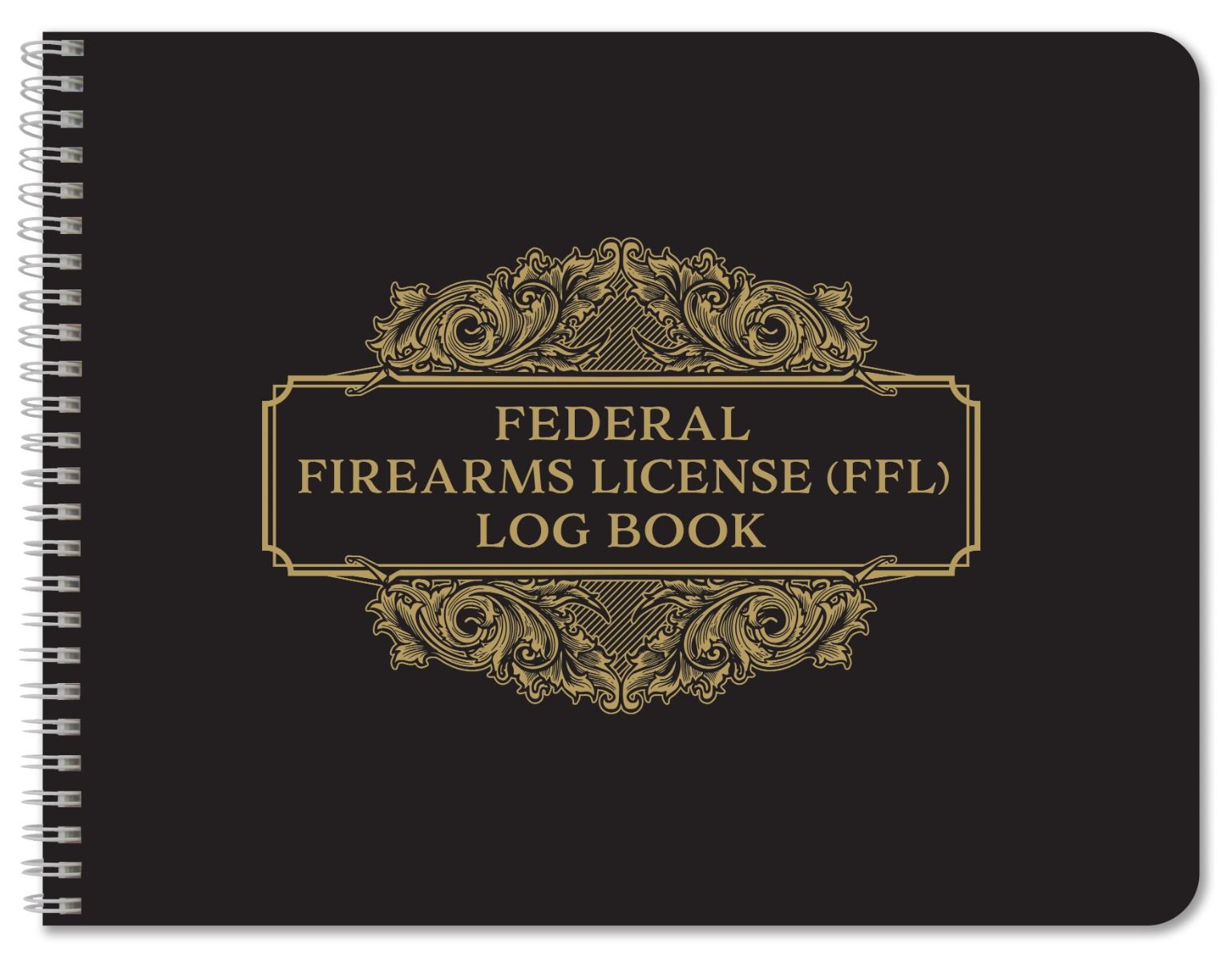 BookFactory 11" x 8.5" Federal Firearms "FFL" Log Book / Gun Log Book