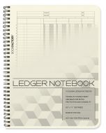 BookFactory Ledger Pad / 4 Column Accounting Ledger Columnar Analysis ...
