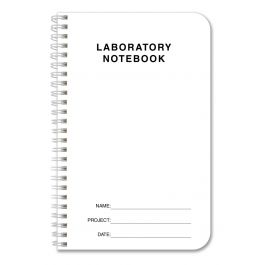 Laboratory Student Lab Notebook - Ruled Pages (5 1/4