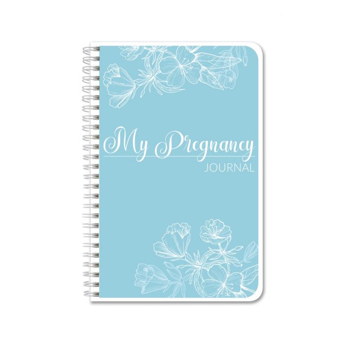 BookFactory Pregnancy Journal - Wire-O, 100 Pages, Page Size 6 