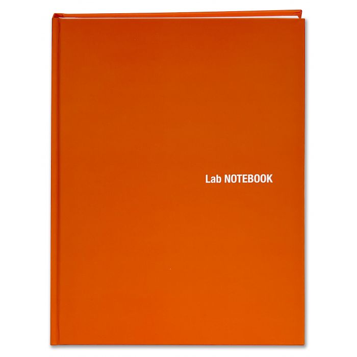 BookFactory Lab Notebook/100 Page Sewn Laboratory Notebook ...