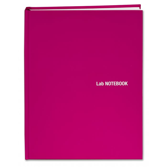 BookFactory Lab Notebook/100 Page Sewn Laboratory Notebook ...