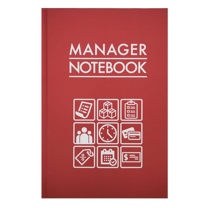 BookFactory Manager Notebook Manager's Log Book Planner Management ...