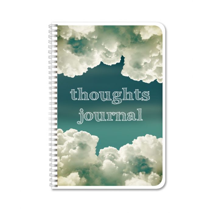 BookFactory Thoughts Journal/Thought Diary/Log Book, 100 Pages 