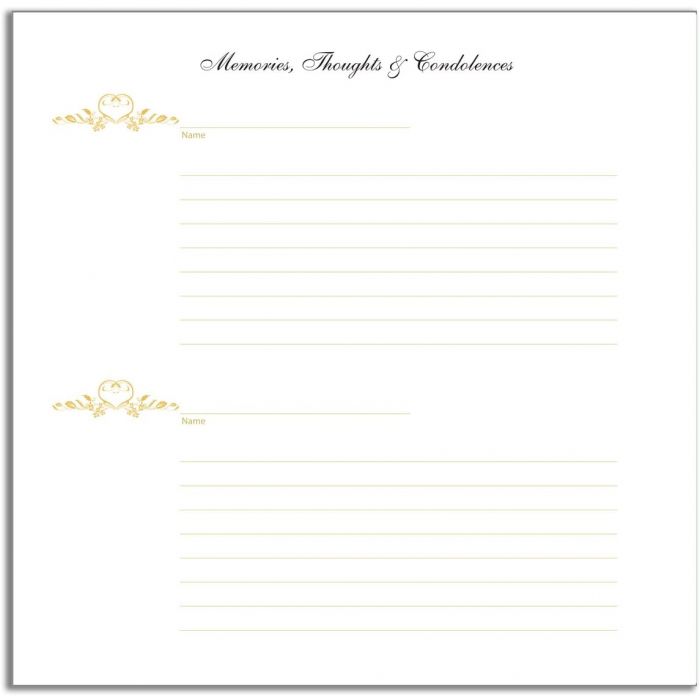 Funeral Guest Book “In Loving Memory” - Premium Leather funeral-guest-book-in-loving-memory-premium-leather