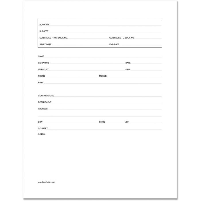 BookFactory Patient Narcotics Log Book - 200 Pages, 8.5 X 11 Inches, Red Hardbound, Smyth Sewn, Made In USA