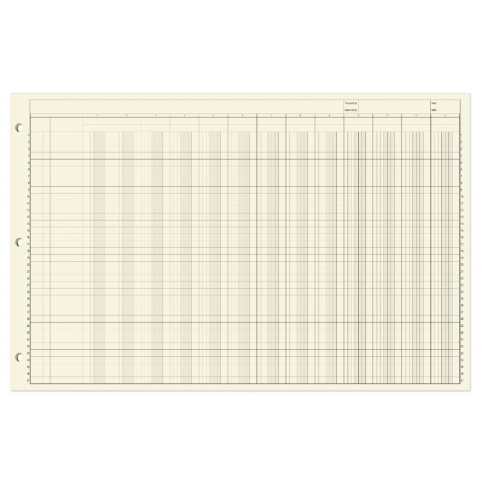 bookfactory-ledger-pad-large-13-column-accounting-ledger-columnar-thirteen-columns-pads-17-x-11-50 for Free Printable General Ledger Paper BookFactory Ledger Pad/Large 13 Column Accounting Ledger Columnar (Thirteen Columns) Pads - 17
