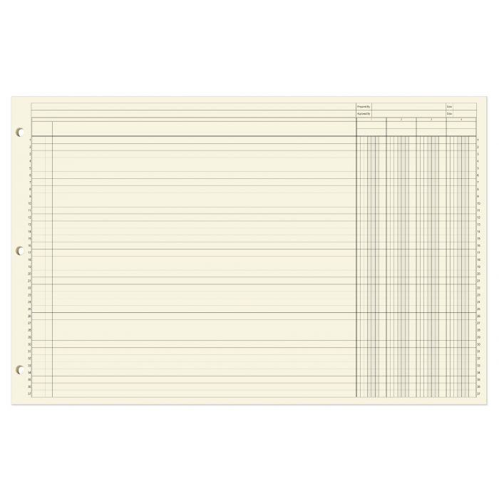 bbookfactory-ledger-pad-large-4-column-accounting-ledger-columnar-four-columns-pads-17-x-11-50 for Free Printable 4 Column Ledger Paper BBookFactory Ledger Pad/Large 4 Column Accounting Ledger Columnar (Four Columns) Pads - 17