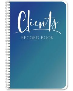Client Record Book / Customer Tracking Journal - Various Binding Options