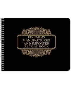 Firearms Manufacturer and Importer Record Book / Gun Log Book - 100 Pages, Wire-O, 11" x 8.5"