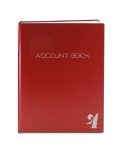 4 Column Account Book / Accounting Ledger, Smyth Sewn Hardbound