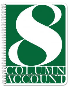 8 Column Account Book / Accounting Ledger