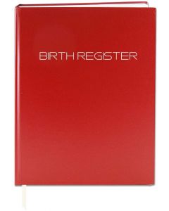 Birth Register, Hardbound Smyth Sewn