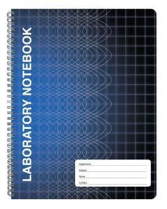 Computation Lab Notebook - 100 Pages, Scientific Grid Pages, Wire-O