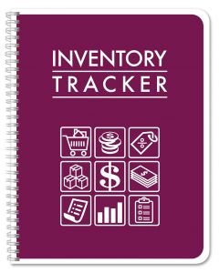 Inventory Tracker Log Book - 8.5" x 11", Wire-O