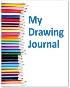 Elementary School My Drawing Journal / Classroom Art Book (K-6th Grade) - 10 Pack