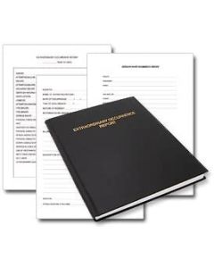 Extraordinary Occurrence Report Log Book, Smyth Sewn Hardbound