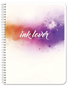 Ink Lover Notebook - Blank Pages - Marker and Fountain Pen Friendly Sketch Book