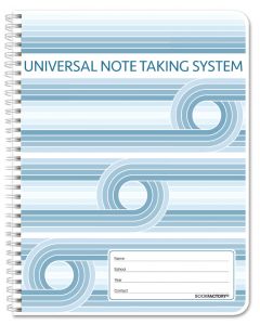 Cornell Notes Notebook Dot Grid: Large Cornell Note-Taking System - View #11