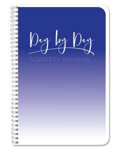 Sobriety Journal / Day by Day Sober Tracker, Wire-O