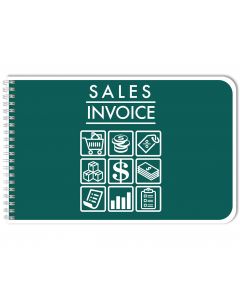 Sales Invoice Book/Carbonless Sale Tracking Journal - Landscape