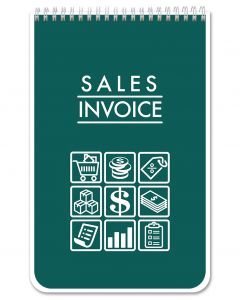 Sales Invoice Book/Carbonless Sale Tracking Journal - Portrait
