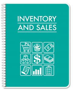 Business Inventory & Sales Log Book - 8.5" x 11" Wire-O