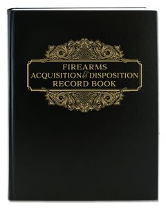 BookFactory Firearms Acquisition and Disposition A&D Gun Log Book - Hardbound, Various Colors