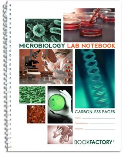Carbonless Microbiology Lab Notebook - 75 Sets of Pages, Wire-O