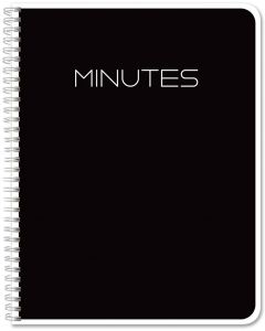 Minutes Log Book/Journal, Wire-O