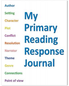 Elementary School My Primary Reading Response Journal - 10 Pack