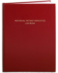 Individual Patient Narcotics Log Book