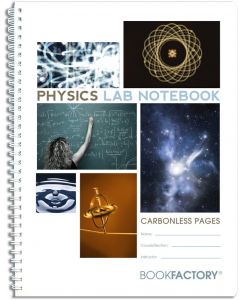 Carbonless Physics Lab Notebook - 25 Sets of Pages, Wire-O
