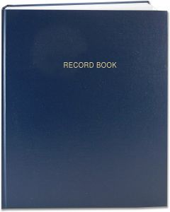 Record Books - 8" x 10", Various Colors and Page Counts