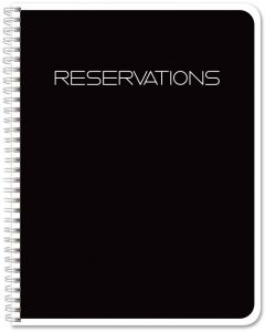 Reservations Book, Wire-O