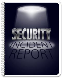 Security Incident Report Log Book / Security Guard Journal