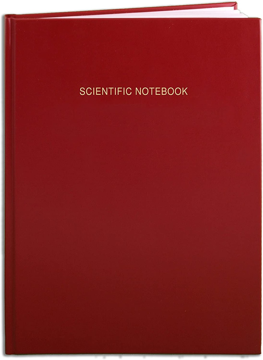  BookFactory Carbonless Lab Notebook (Scientific Grid